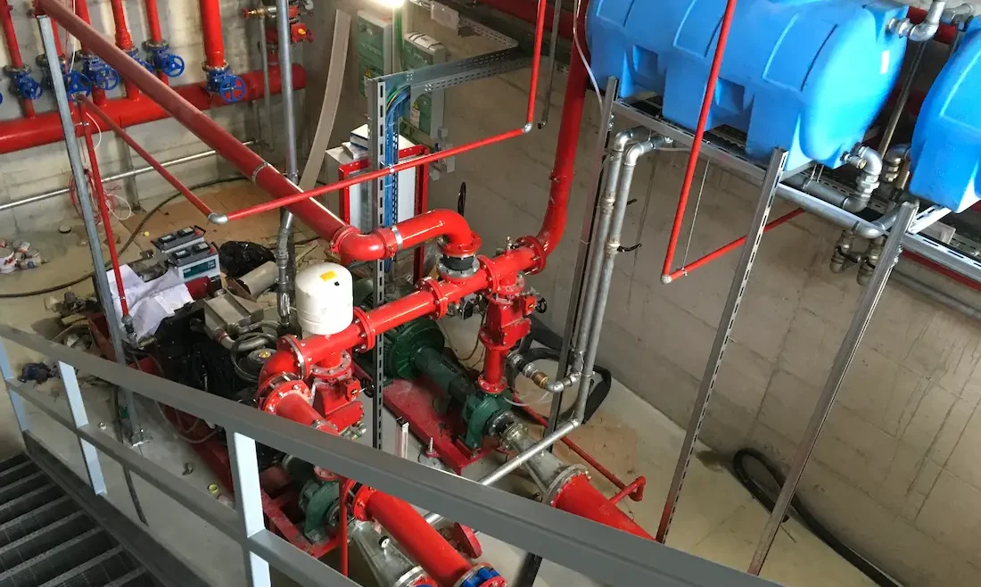 Gruppo di pressurizzazione antincendio