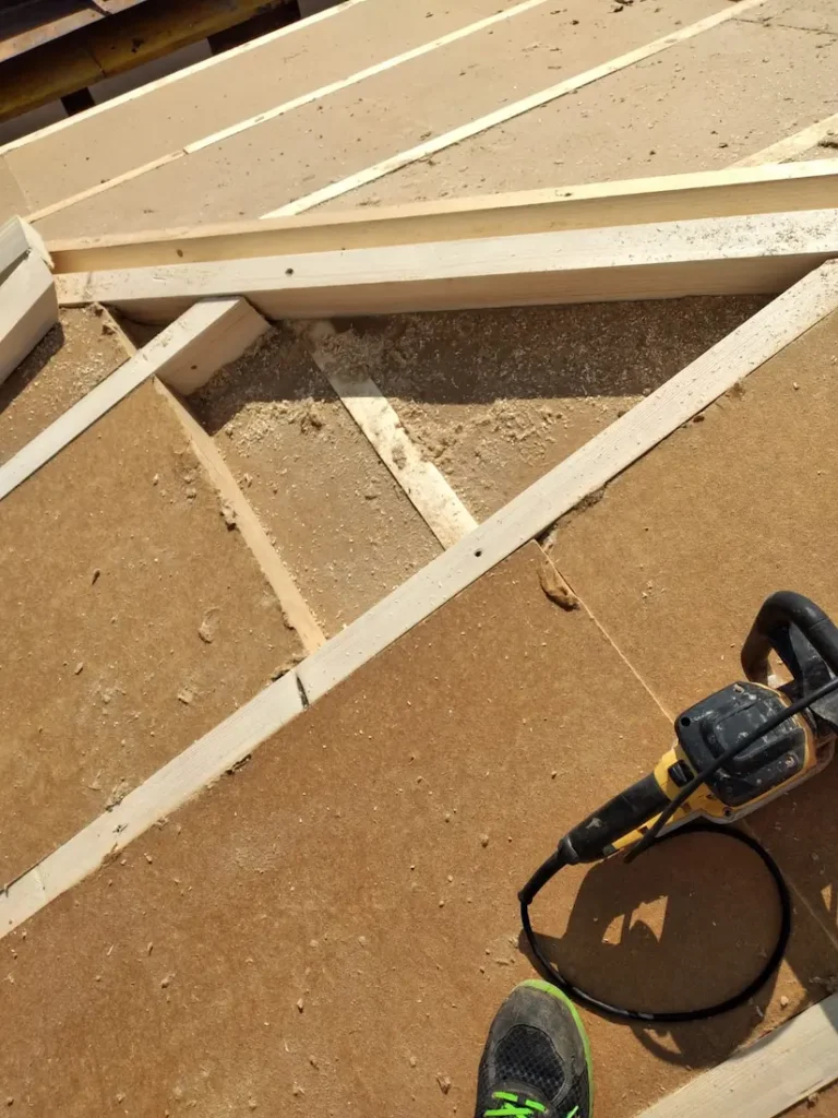 Isolamento copertura in legno in fibra di legno